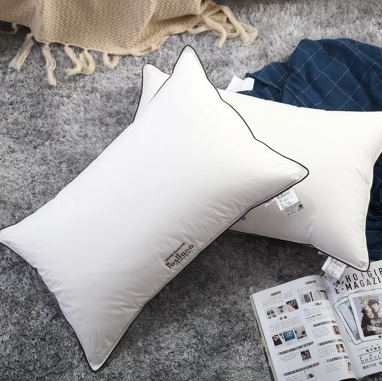 Change pillow cover for clean skin